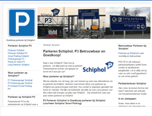 Tablet Screenshot of parkerenschiphol.org