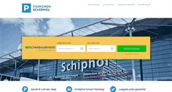 Desktop Screenshot of parkerenschiphol.nl
